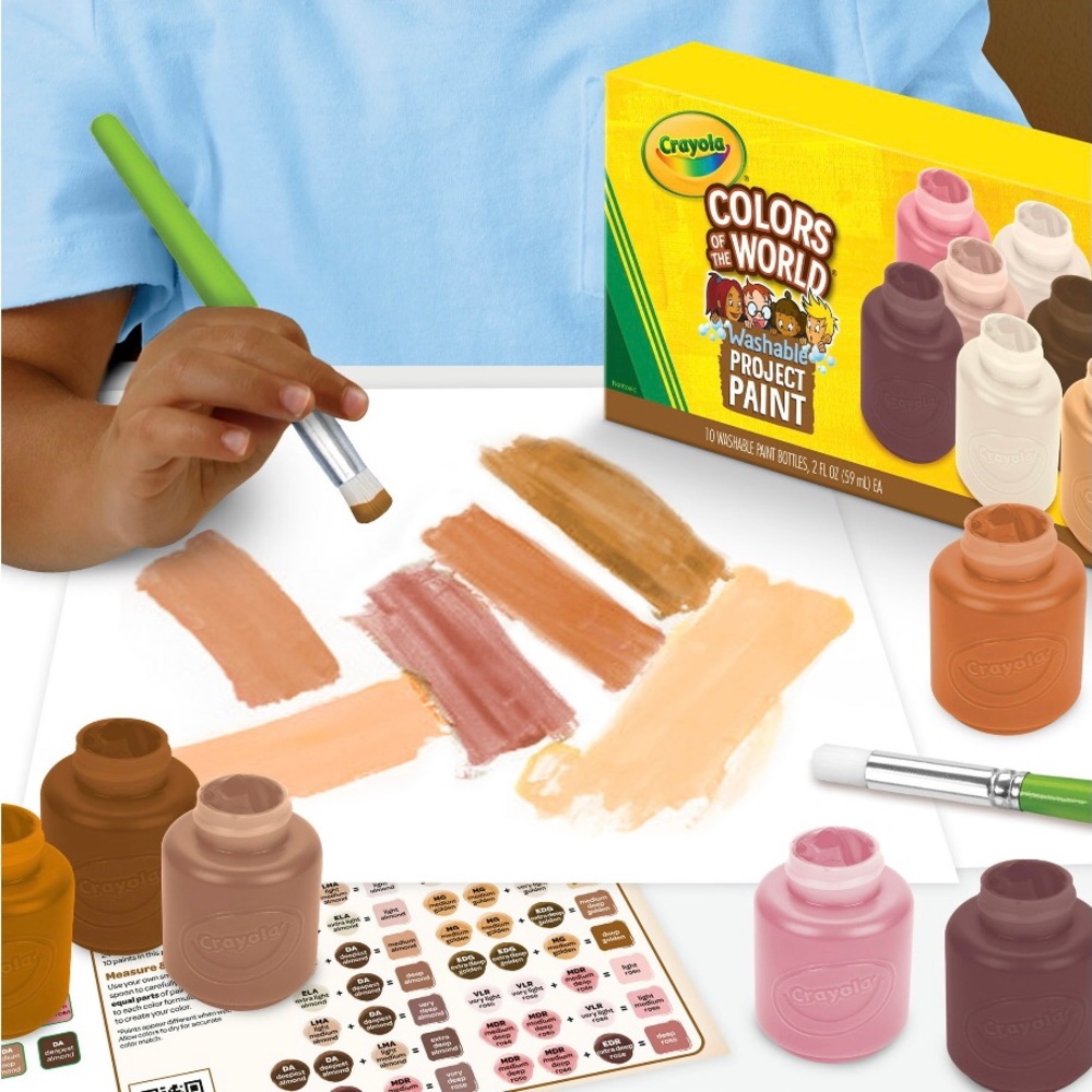 Crayola Colors of the World Washable Project Paint 10 count (NWT) - Picture 6 of 15